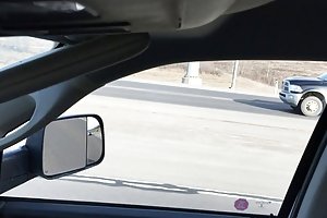 Ô tô, flash lái xe - cô gái tóc vàng niềm vui này