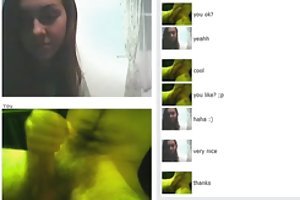 Webcam với một ấn tượng da đen